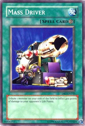 Mass Driver [DR1-EN143] Common Yu-Gi-Oh!