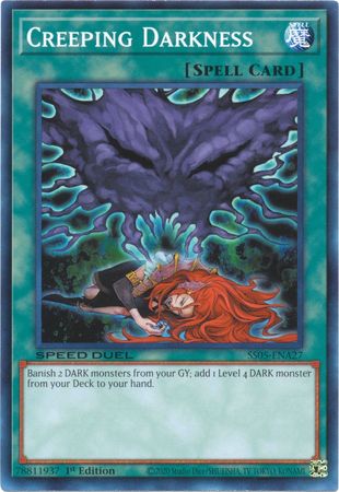 Creeping Darkness [SS05-ENA27] Common Yu-Gi-Oh!