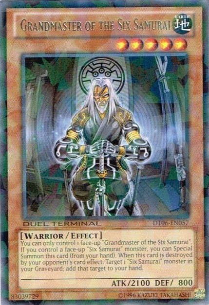 Grandmaster of the Six Samurai [DT06-EN057] Rare Yu-Gi-Oh!