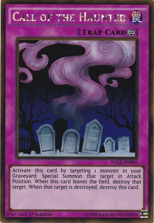 Call of the Haunted [PGL2-EN090] Gold Rare Yu-Gi-Oh!