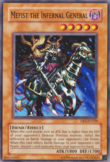 Mefist the Infernal General [DR1-EN228] Common Yu-Gi-Oh!