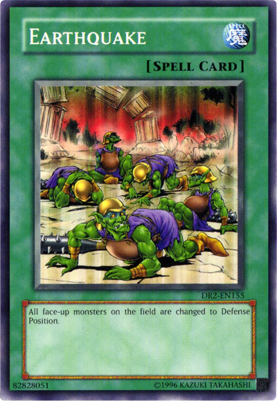 Earthquake [DR2-EN155] Common Yu-Gi-Oh!