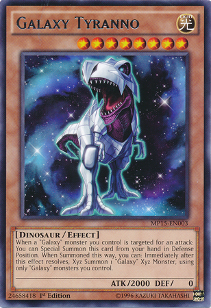Galaxy Tyranno [MP15-EN003] Rare Yu-Gi-Oh!