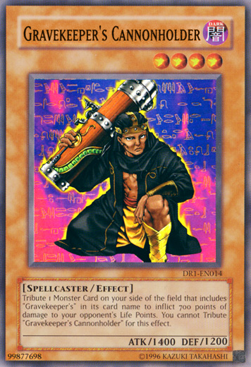 Gravekeeper's Cannonholder [DR1-EN014] Common Yu-Gi-Oh!