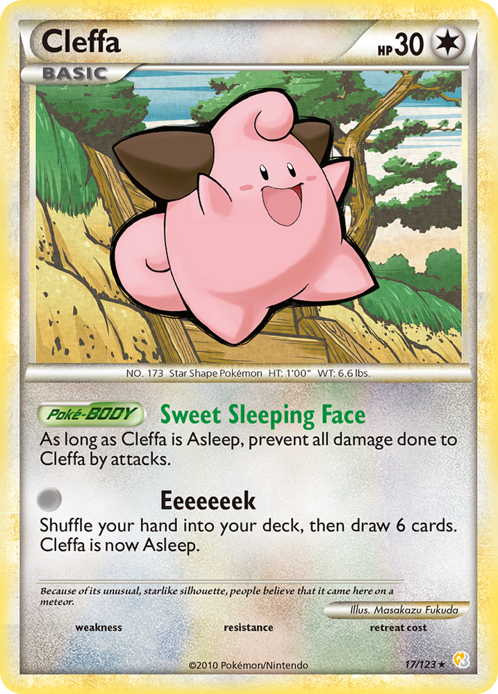 Cleffa (17/123) [HeartGold & SoulSilver: Base Set] Pokémon