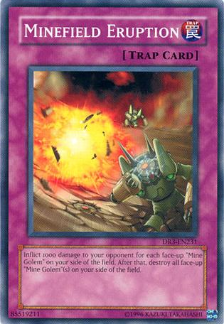 Minefield Eruption [DR3-EN231] Common Yu-Gi-Oh!