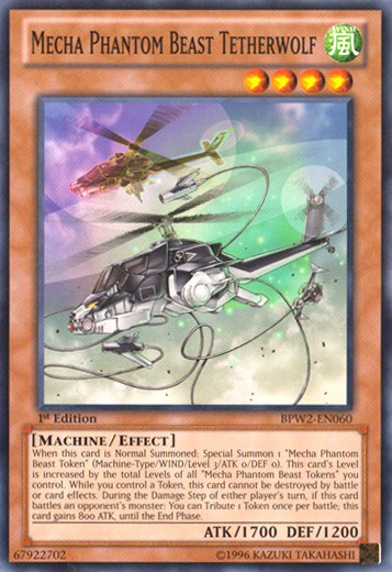 Mecha Phantom Beast Tetherwolf [BPW2-EN060] Common Yu-Gi-Oh!