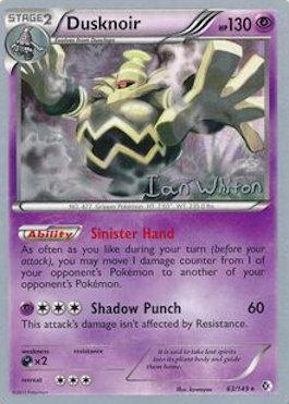 Dusknoir (63/149) (American Gothic - Ian Whiton) [World Championships 2013] Pokémon