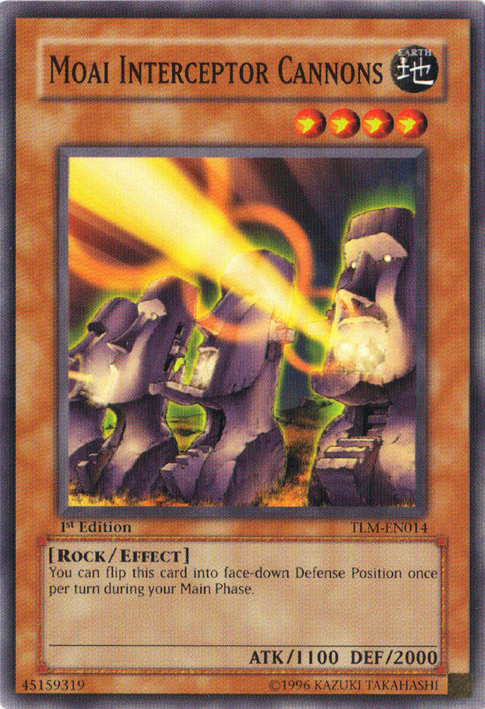 Moai Interceptor Cannons [TLM-EN014] Common Yu-Gi-Oh!