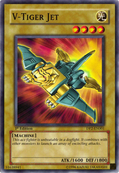 V-Tiger Jet [DP2-EN001] Common Yu-Gi-Oh!