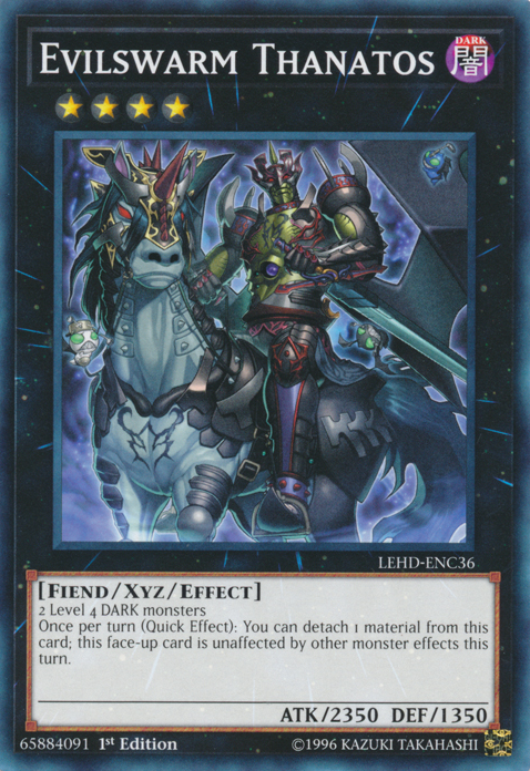 Evilswarm Thanatos [LEHD-ENC36] Common Yu-Gi-Oh!