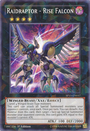 Raidraptor - Rise Falcon [SP15-EN037] Shatterfoil Rare Yu-Gi-Oh!