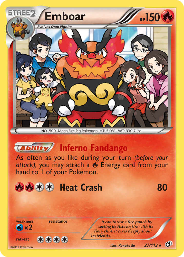 Emboar (27/113) (Theme Deck Exclusive) [Black & White: Legendary Treasures] Pokémon