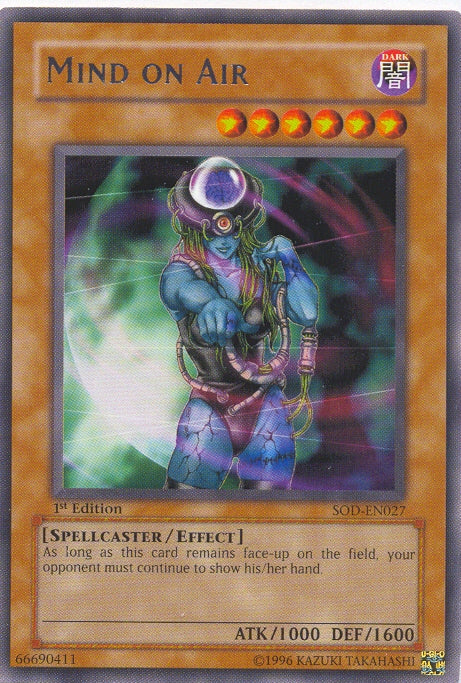 Mind on Air [SOD-EN027] Rare Yu-Gi-Oh!