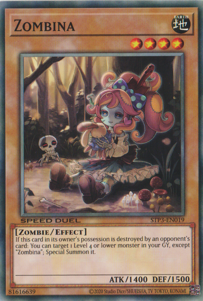 Zombina [STP3-EN019] Common Yu-Gi-Oh!