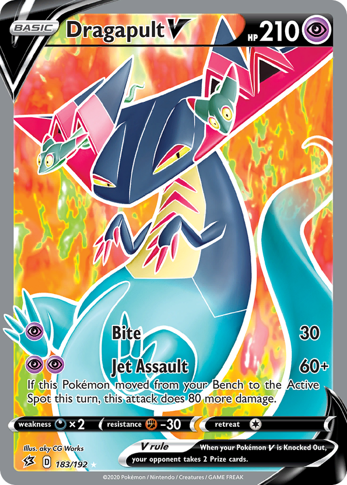 Dragapult V (183/192) [Sword & Shield: Rebel Clash] Pokémon