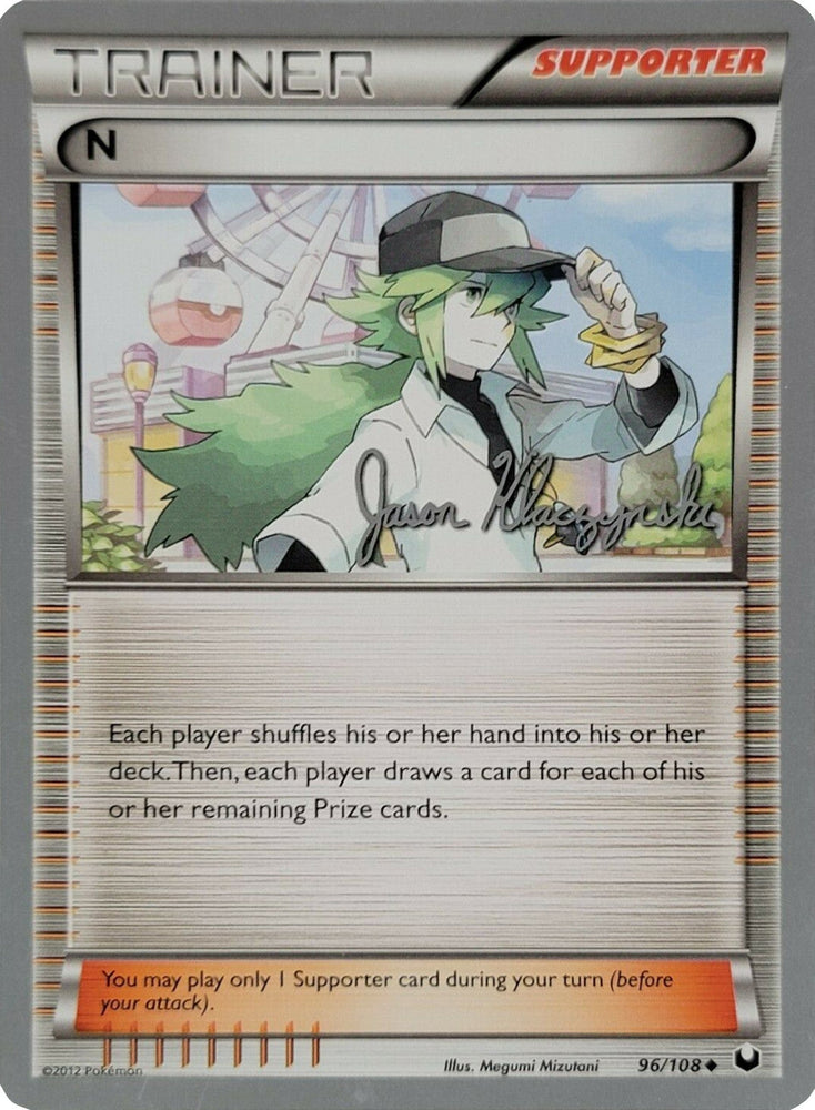 N (96/108) (Darkrai Deck - Jason Klaczynski) [World Championships 2013] Pokémon