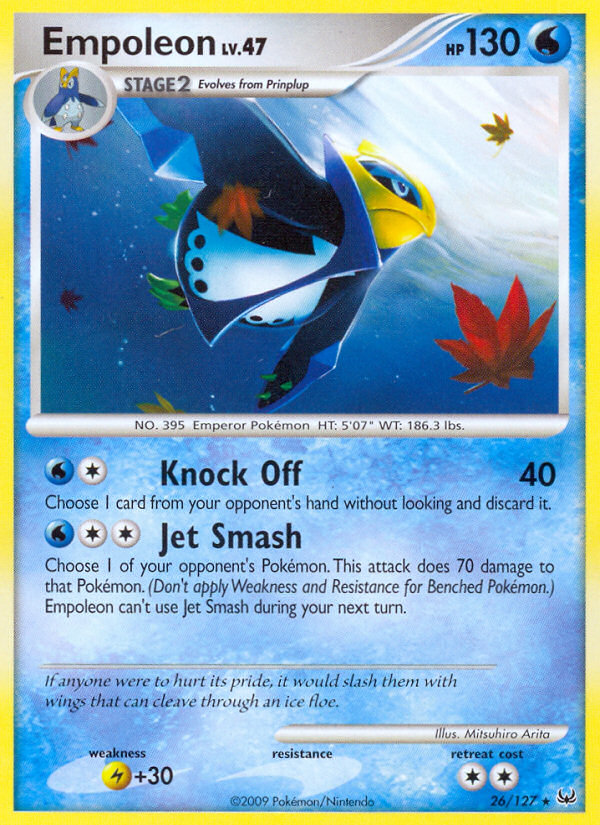 Empoleon (26/127) [Platinum: Base Set] Pokémon