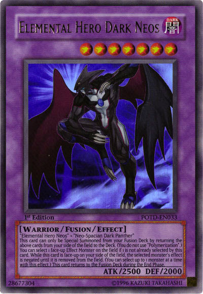 Elemental Hero Dark Neos [POTD-EN033] Ultra Rare Yu-Gi-Oh!