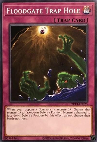 Floodgate Trap Hole [OP13-EN025] Common Yu-Gi-Oh!
