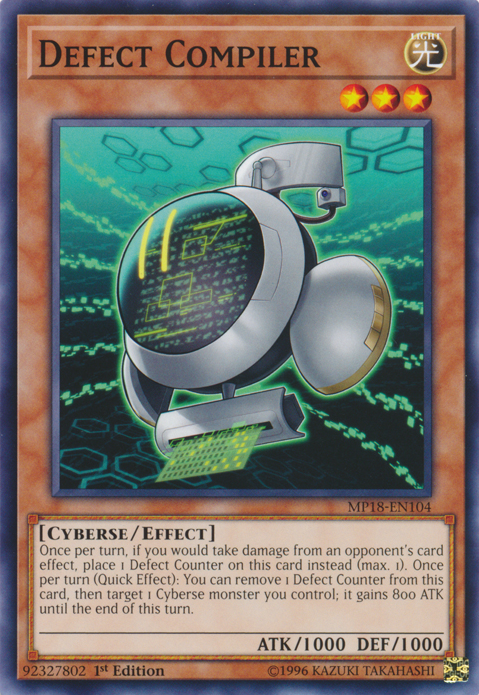 Defect Compiler [MP18-EN104] Common Yu-Gi-Oh!