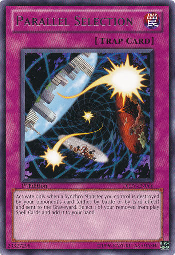 Parallel Selection [DREV-EN066] Rare Yu-Gi-Oh!