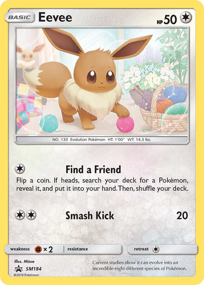 Eevee (SM184) [Sun & Moon: Black Star Promos] Pokémon