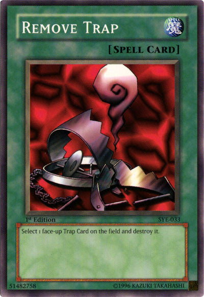 Remove Trap [SYE-033] Common Yu-Gi-Oh!