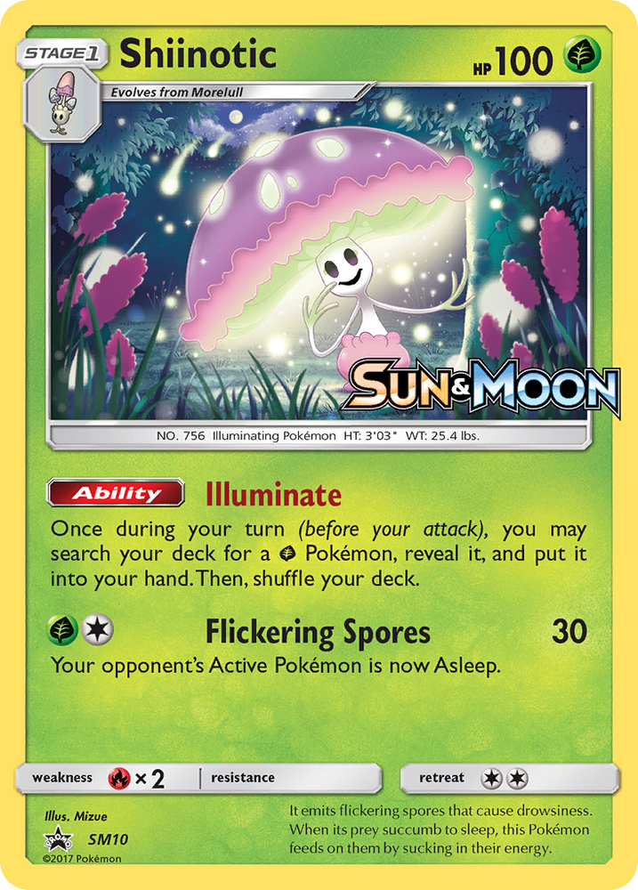 Shiinotic (SM10) [Sun & Moon: Black Star Promos] Pokémon