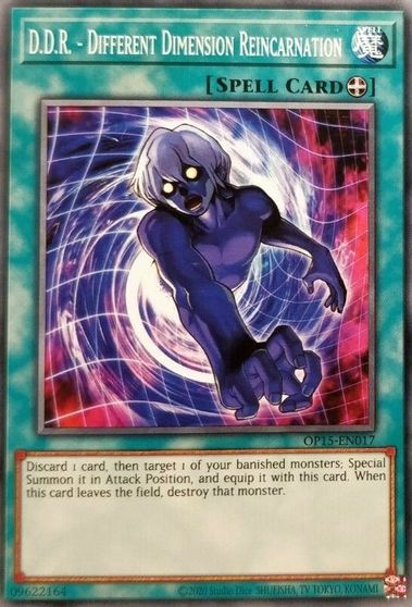 D.D.R. - Different Dimension Reincarnation [OP15-EN017] Common Yu-Gi-Oh!