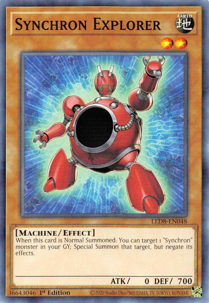 Synchron Explorer [LED8-EN048] Common Yu-Gi-Oh!