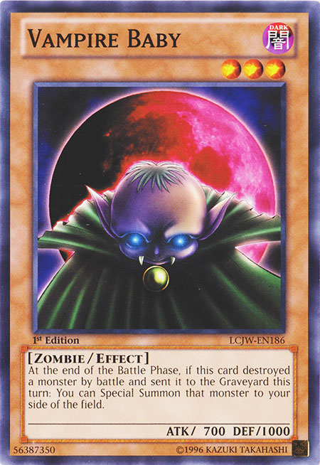 Vampire Baby [LCJW-EN186] Common Yu-Gi-Oh!