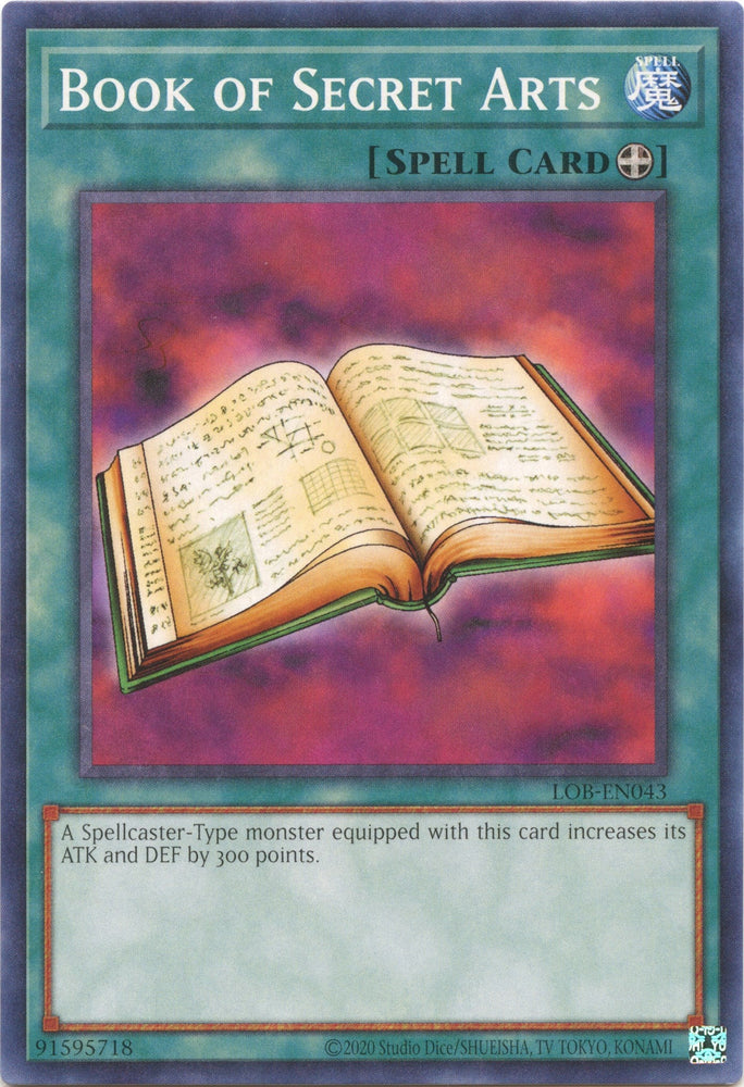 Book of Secret Arts (25th Anniversary) [LOB-EN043] Common Yu-Gi-Oh!