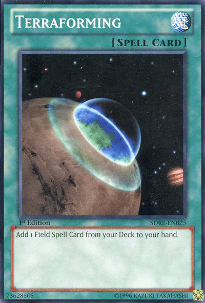 Terraforming [SDRE-EN025] Common Yu-Gi-Oh!