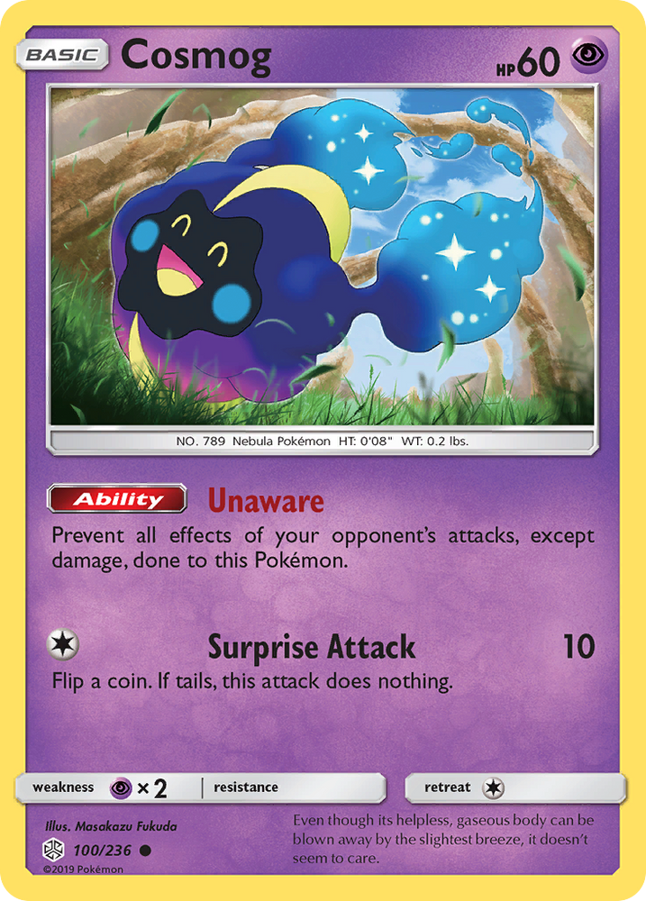 Cosmog (100/236) [Sun & Moon: Cosmic Eclipse] Pokémon