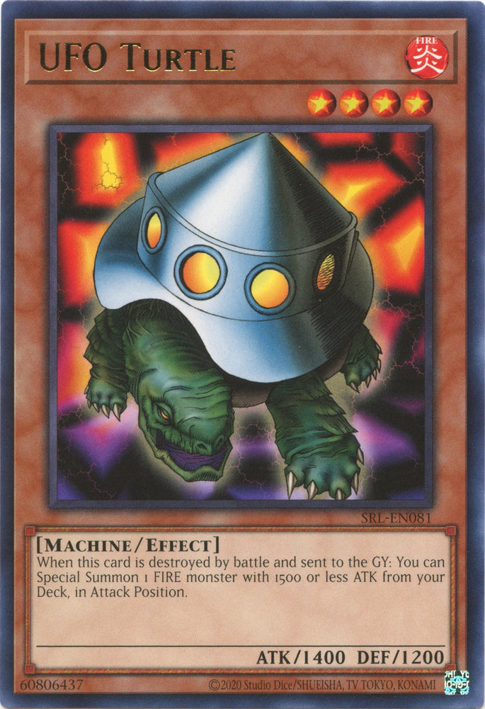 UFO Turtle (25th Anniversary) [SRL-EN081] Rare Yu-Gi-Oh!