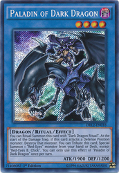 Paladin of Dark Dragon [DRL2-EN018] Secret Rare