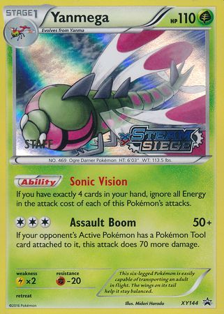 Yanmega (XY144) (Staff) [XY: Black Star Promos] Pokémon