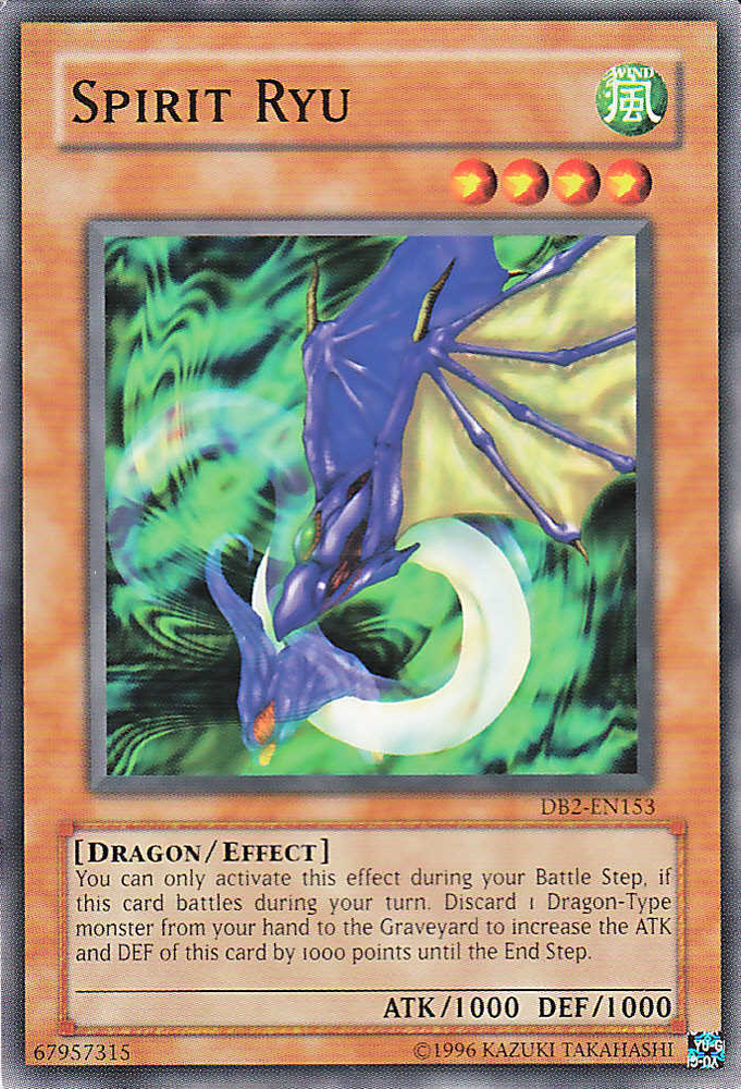 Spirit Ryu [DB2-EN153] Common Yu-Gi-Oh!