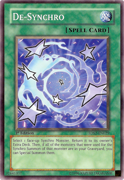 De-Synchro [5DS2-EN029] Common Yu-Gi-Oh!