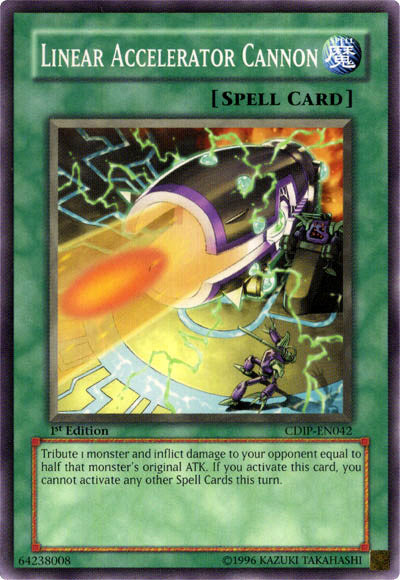 Linear Accelerator Cannon [CDIP-EN042] Common Yu-Gi-Oh!