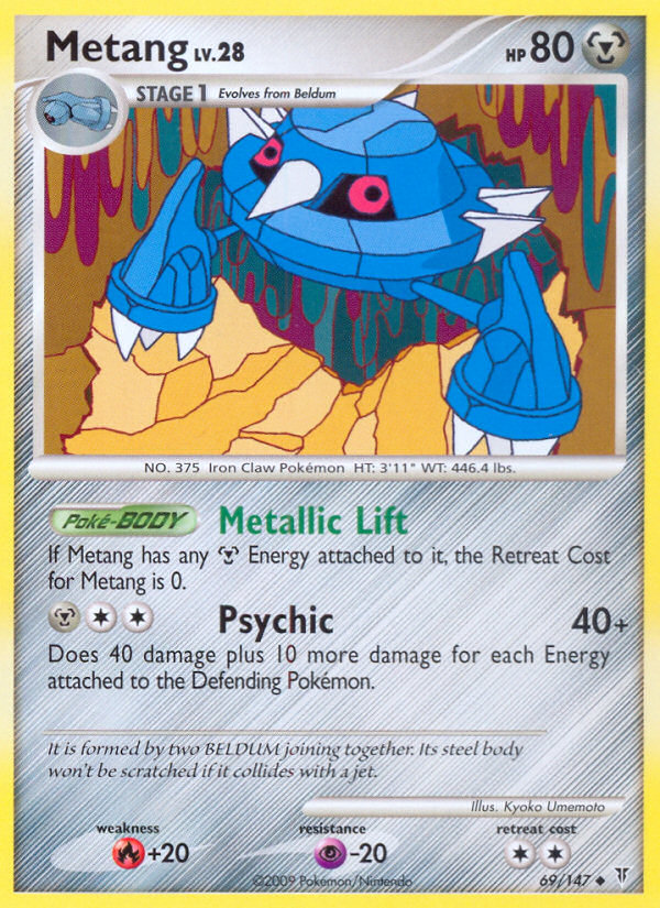 Metang (69/147) [Platinum: Supreme Victors] Pokémon