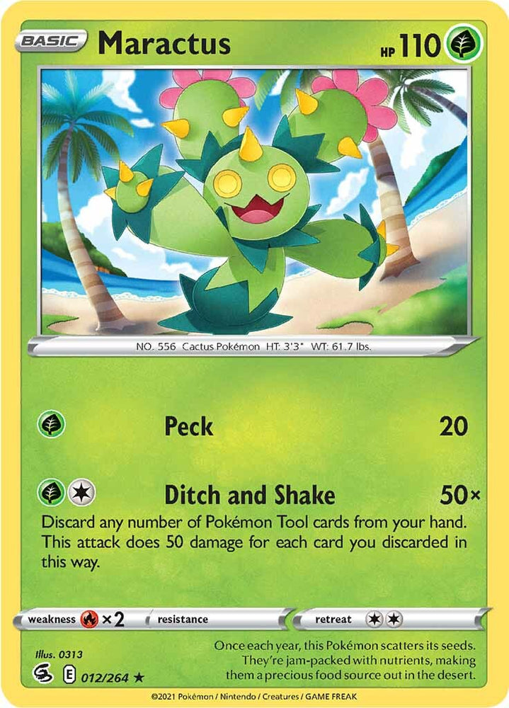 Maractus (012/264) [Sword & Shield: Fusion Strike] Pokémon