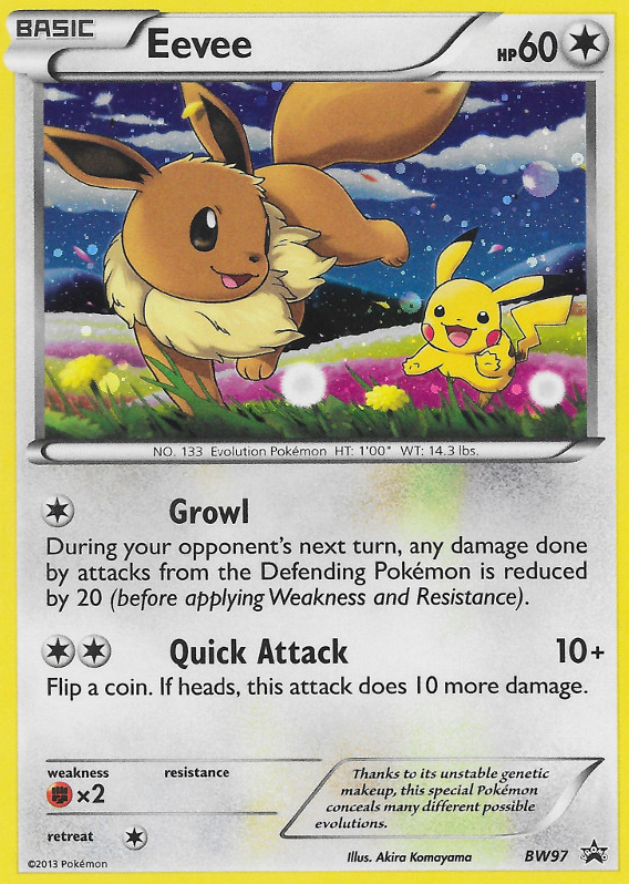 Eevee (BW97) [Black & White: Black Star Promos] Pokémon
