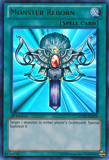 Monster Reborn [LCYW-EN058] Ultra Rare Yu-Gi-Oh!
