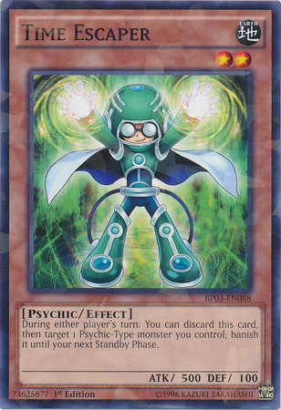 Time Escaper [BP03-EN088] Shatterfoil Rare Yu-Gi-Oh!
