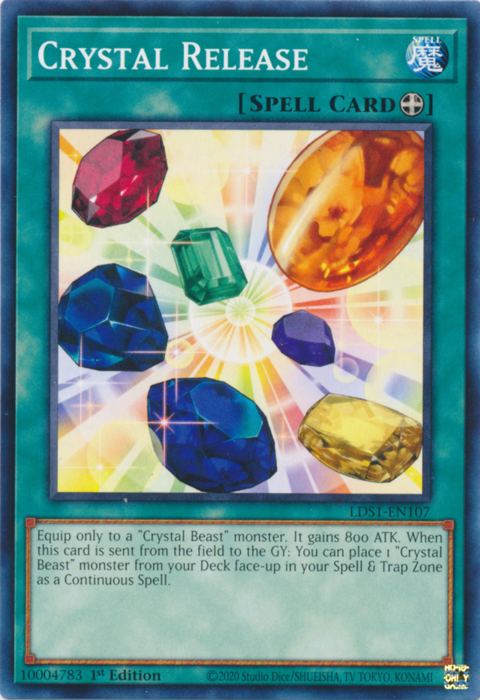 Crystal Release [LDS1-EN107] Common Yu-Gi-Oh!