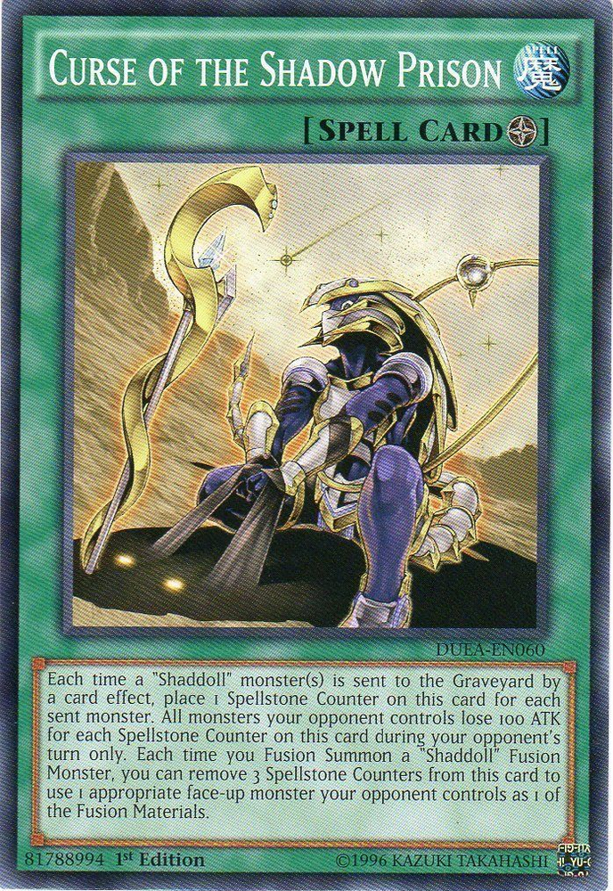 Curse of the Shadow Prison [DUEA-EN060] Common Yu-Gi-Oh!
