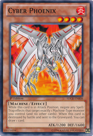 Cyber Phoenix [SDCR-EN008] Common Yu-Gi-Oh!