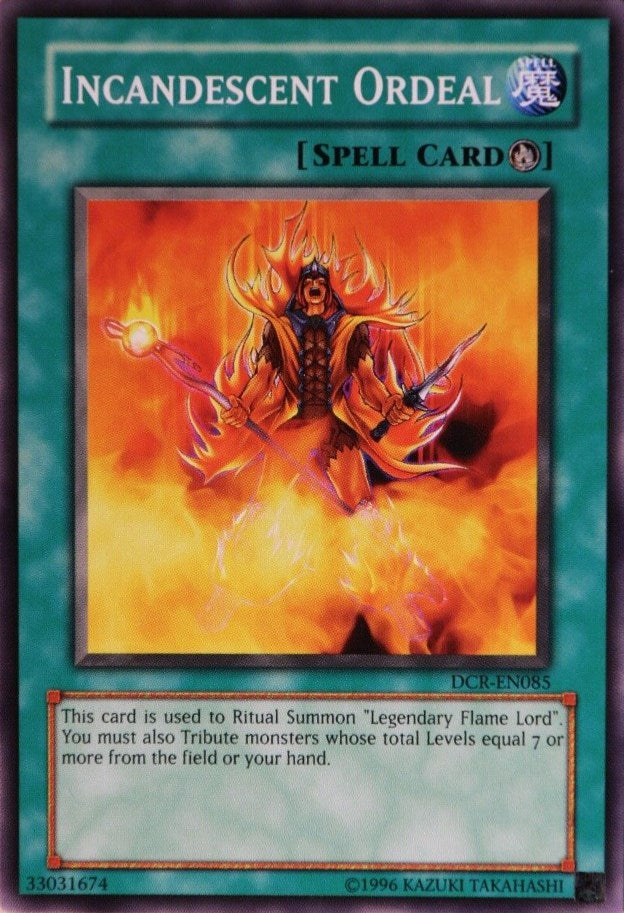 Incandescent Ordeal [DCR-EN085] Common Yu-Gi-Oh!